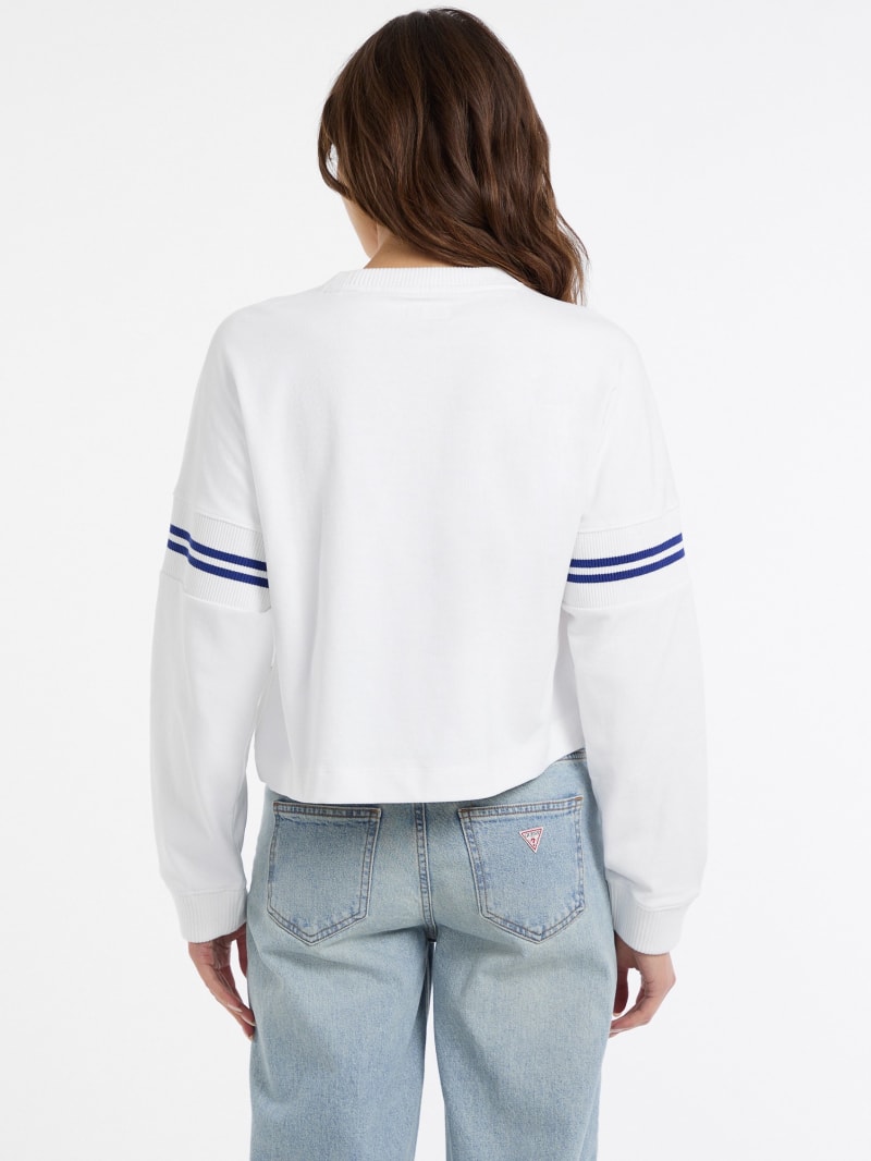 Ribbed Crewneck Sweatshirt