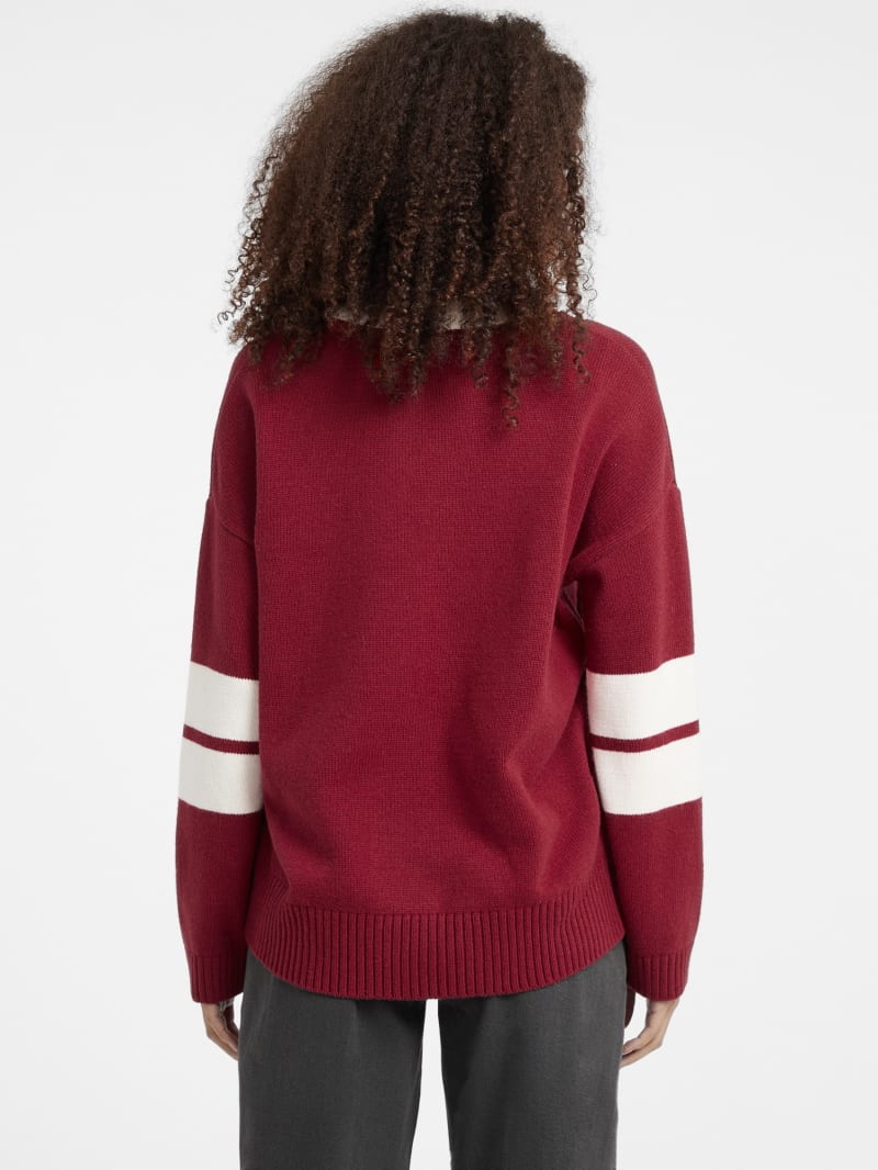 Wool-Blend Embroidered Sweater