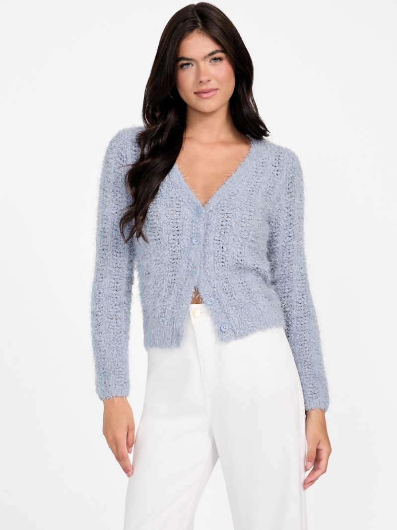 Eco Bea Open-Stitch Cardigan
