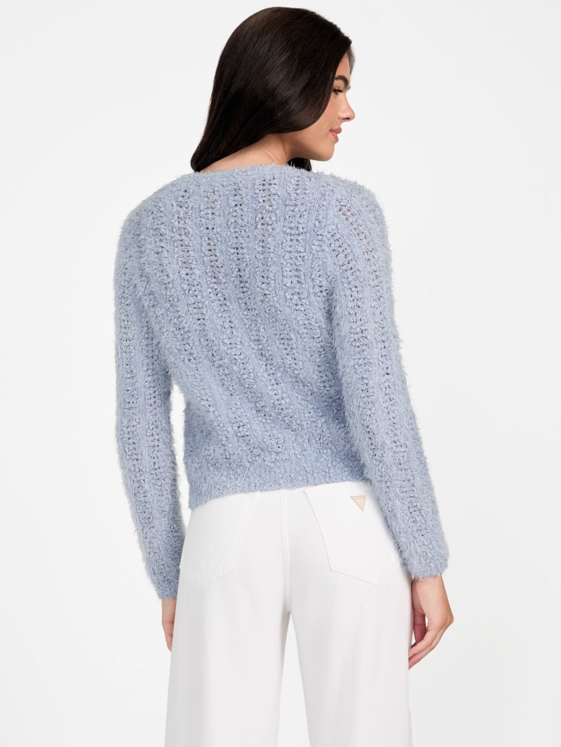 Eco Bea Open-Stitch Cardigan