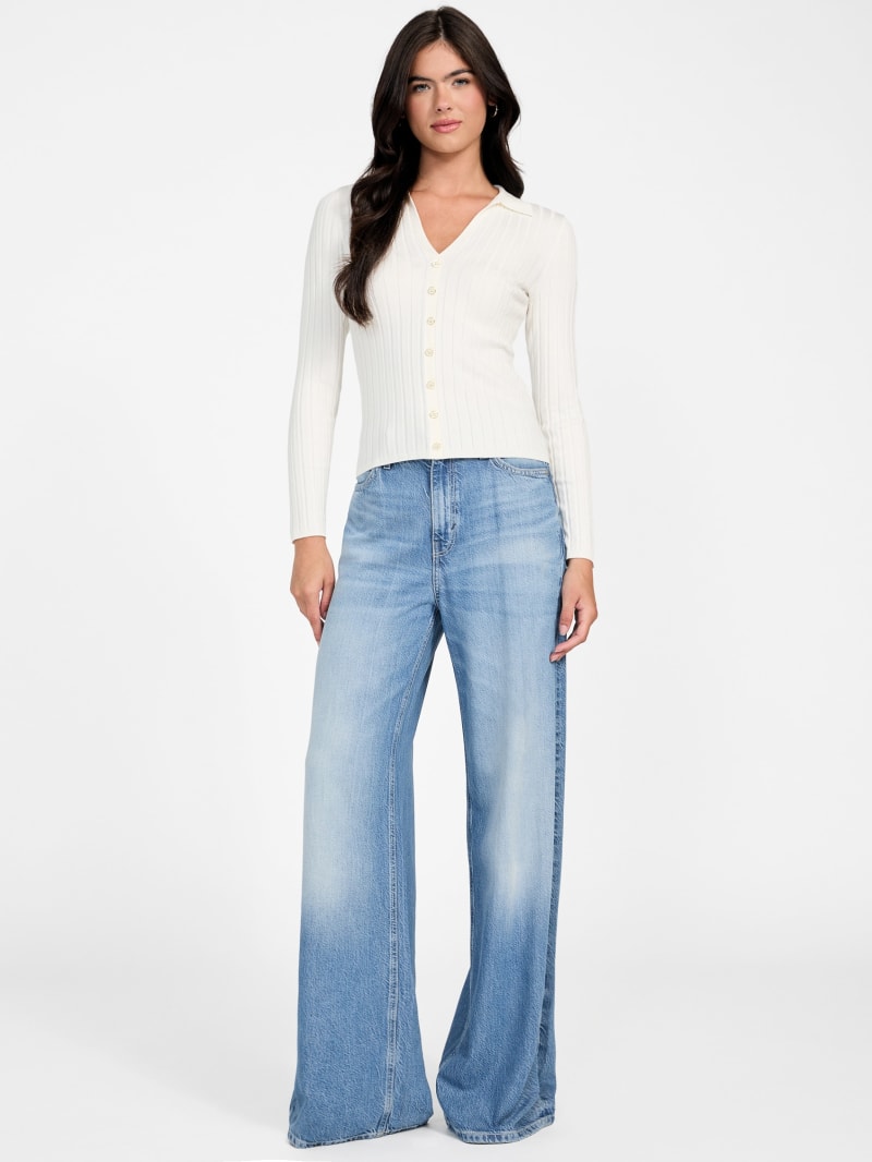 Eco Ribbed Miranda Sweater Top