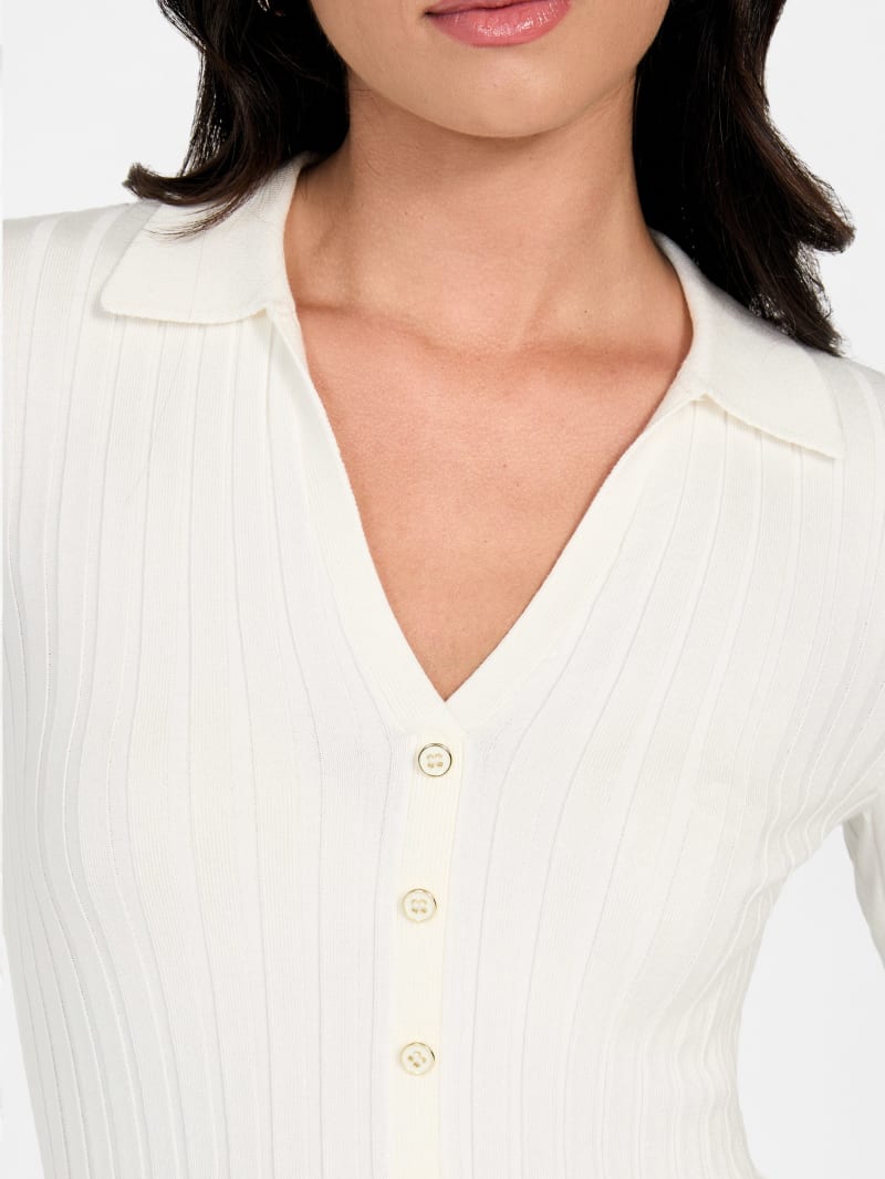 Eco Ribbed Miranda Sweater Top