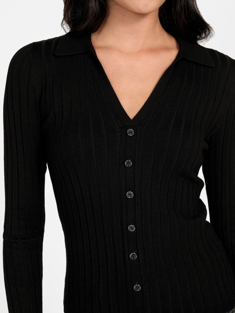 GUESS® Eco Ribbed Miranda Sweater Top