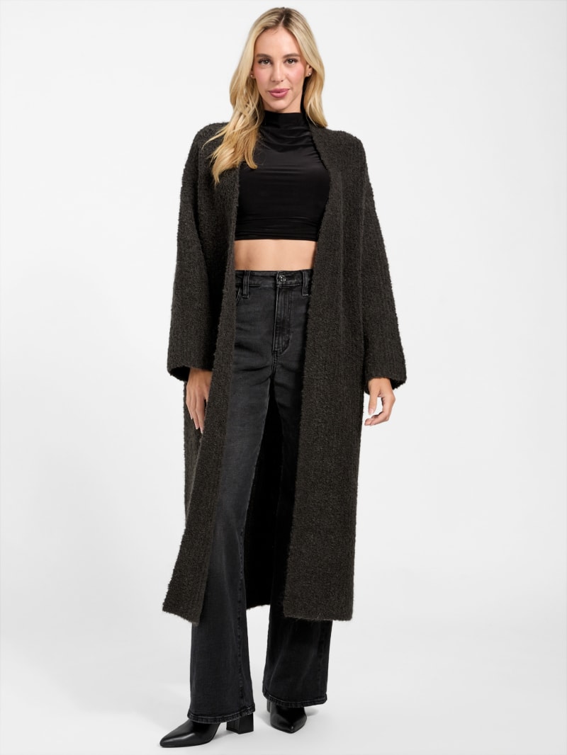 【verybrain】Angora Long Cardigan Angora Cardigan - Etsy