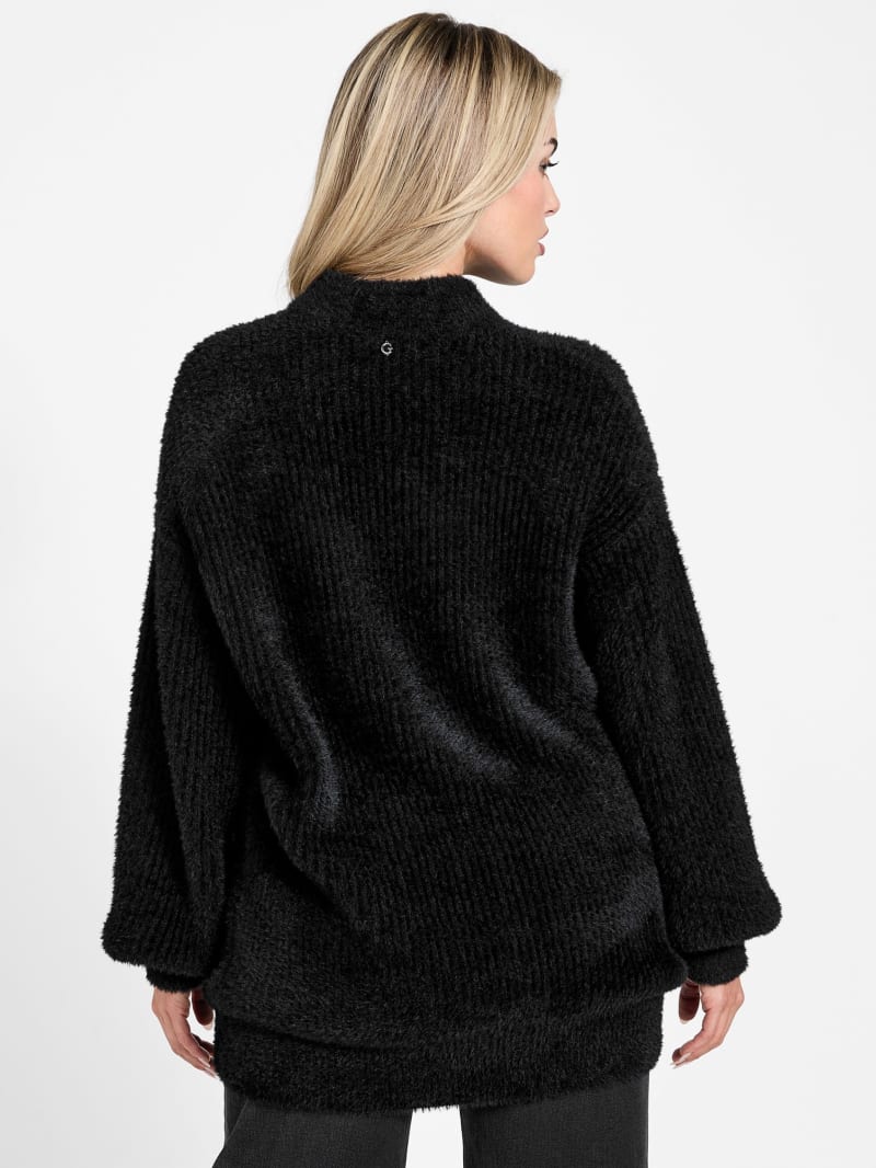 Torri Faux-Fur Tunic Sweater