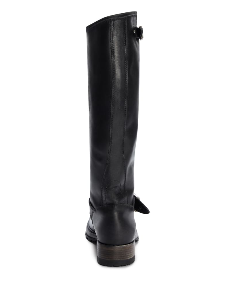 GUESS® vintage leather biker boots