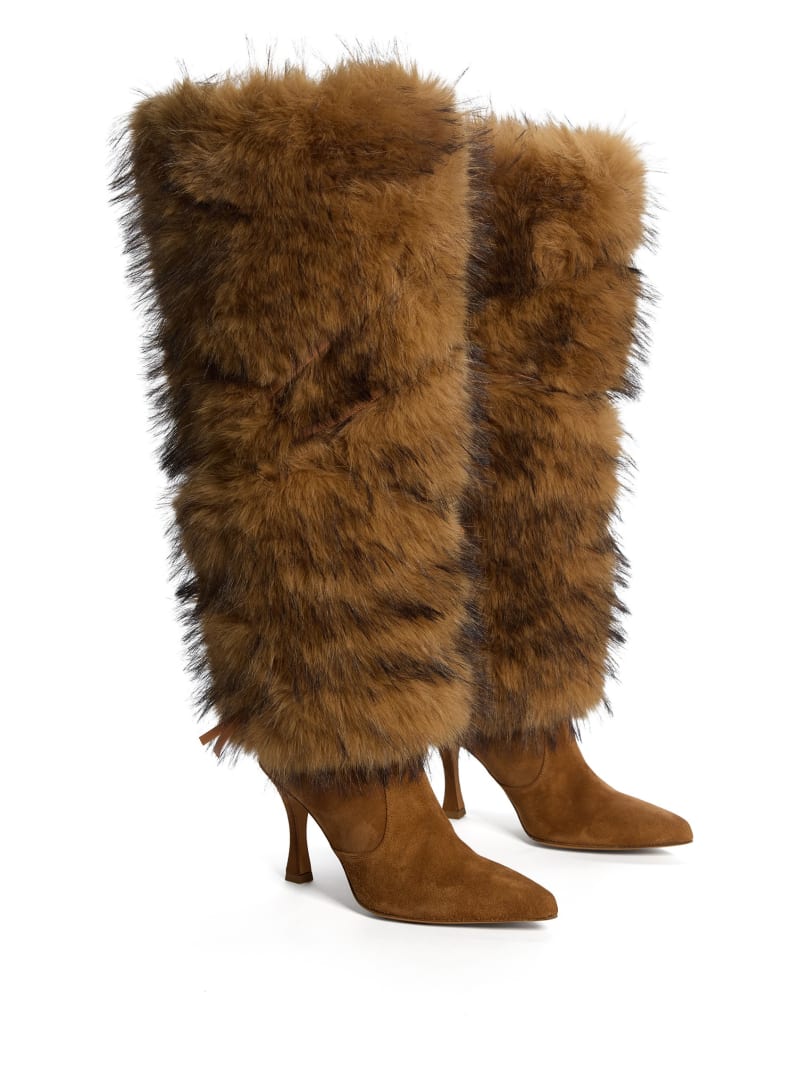 GUESS® shearling high boots