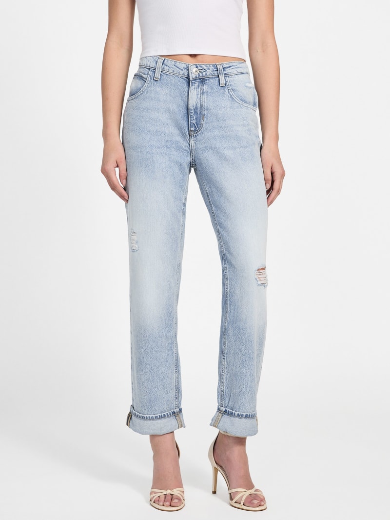 魅力的な Boyfriend Celia Featherweight Eco Jeans GUESS | パンツ