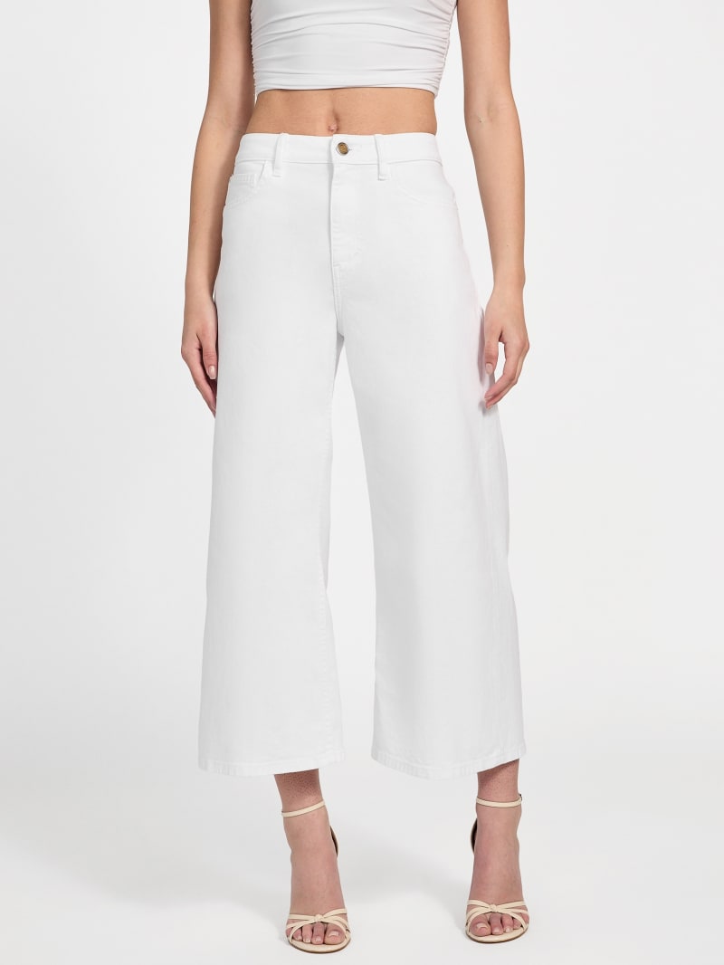 GUESS® Eco Bellflower Cropped Wide Leg Jeans