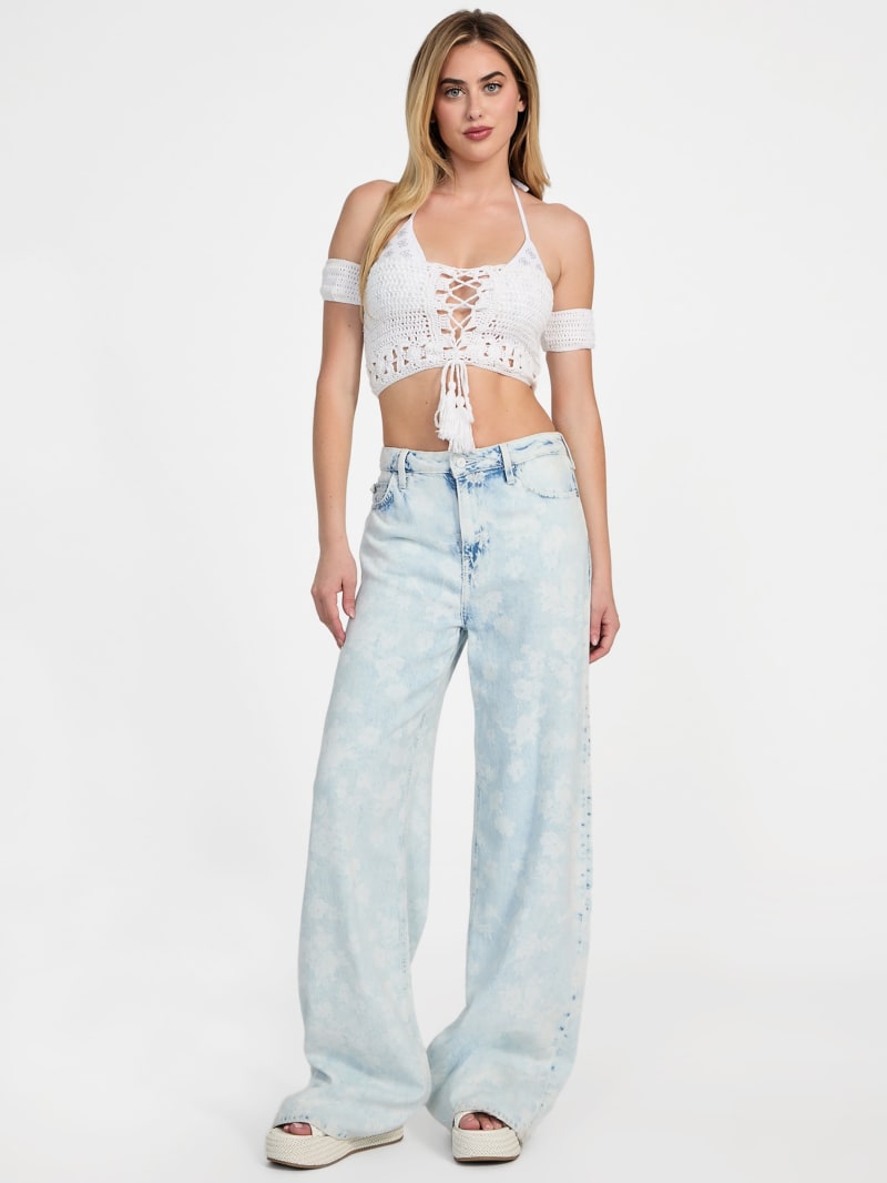 [ ] Wide-Fit Tencel Jeans ★大人気★ Wide leg denim