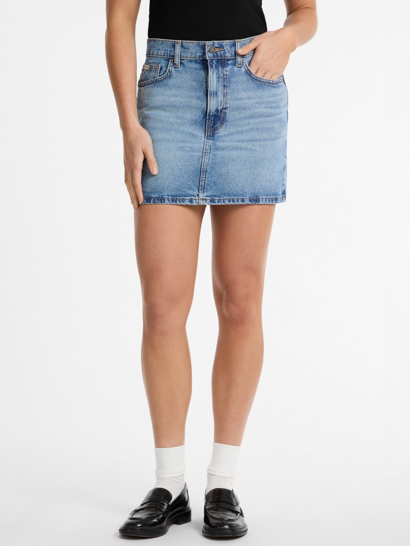 Eco Denim Mini Skirt | GUESS Jeans
