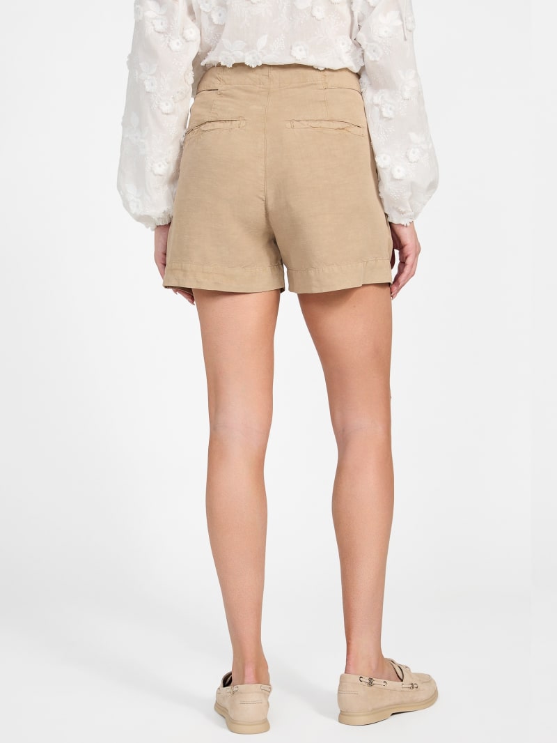 Eco Shaye Linen Shorts | GUESS