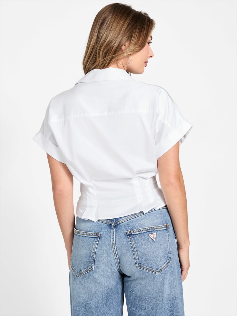トップス Julie Julie Tie-Front Shirt | GUESS