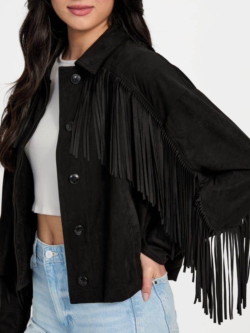 GUESS® Ibby Fringe Shirt