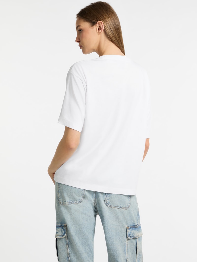 Eco Crewneck Logo Tee | GUESS Jeans