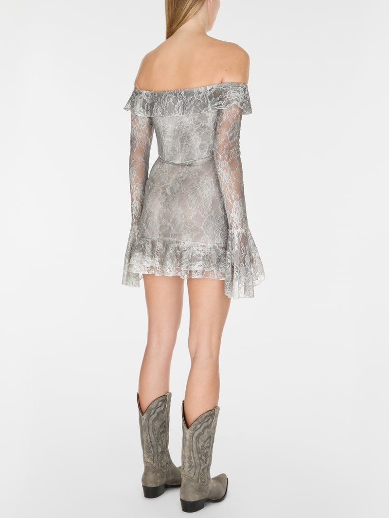 guess corset dress Serene Lace Bustier Dress