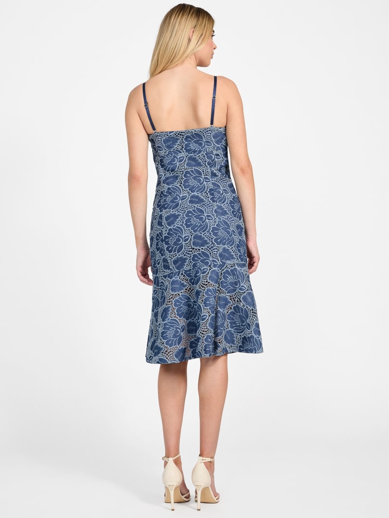GUESS® Maisy Lace Indigo Dress