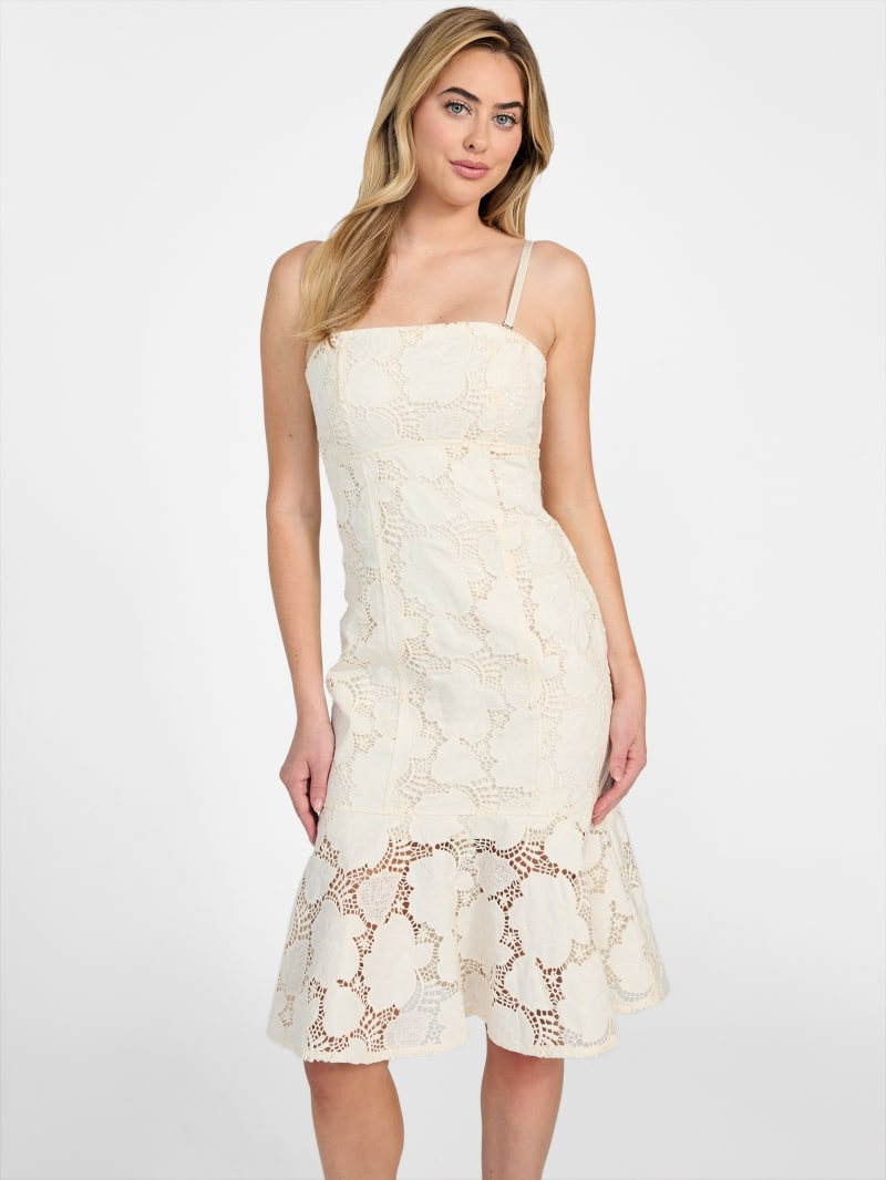 感謝の声続々！ Maisy Strapless Lace Dress | GUESS Canada ジャケット・アウター