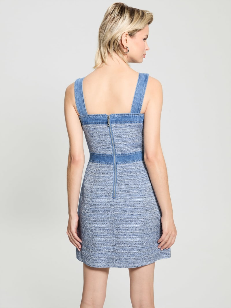 Elsie Tweed and Denim Dress