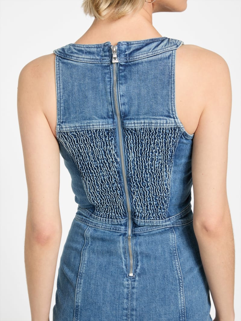 GUESS Lisbeth Midi Denim Dress