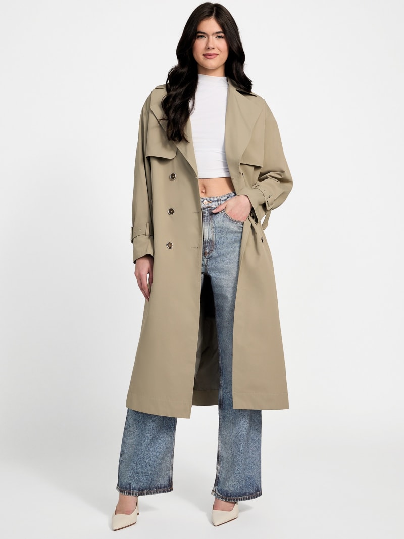 Ameri（アメリ）の「UNDRESSED ECO FUR TRENCH COAT（トレンチ