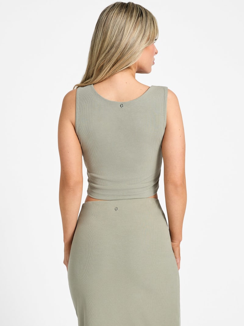 Eco Aimee Jeweled Strap Top