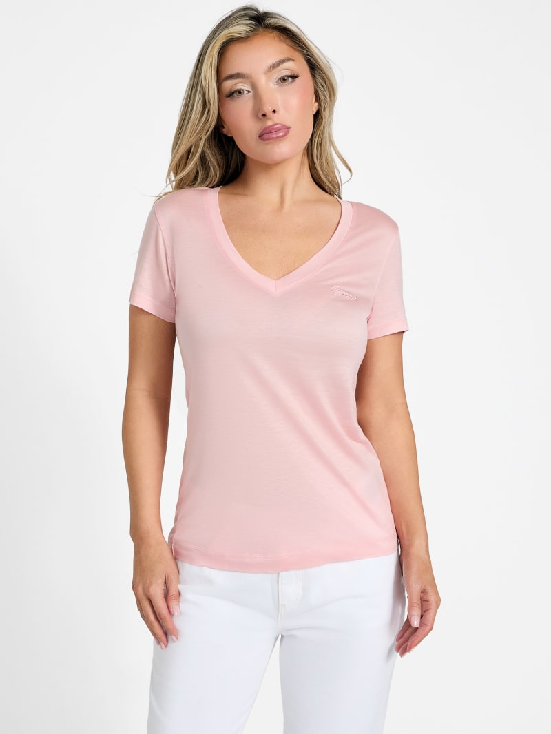 Eco Light Basic V-Neck Tee | GUESS