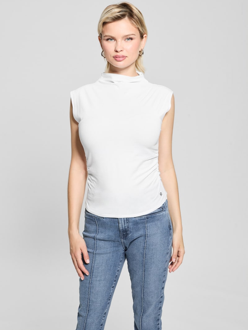 Eco Ariane Flower Accent Top