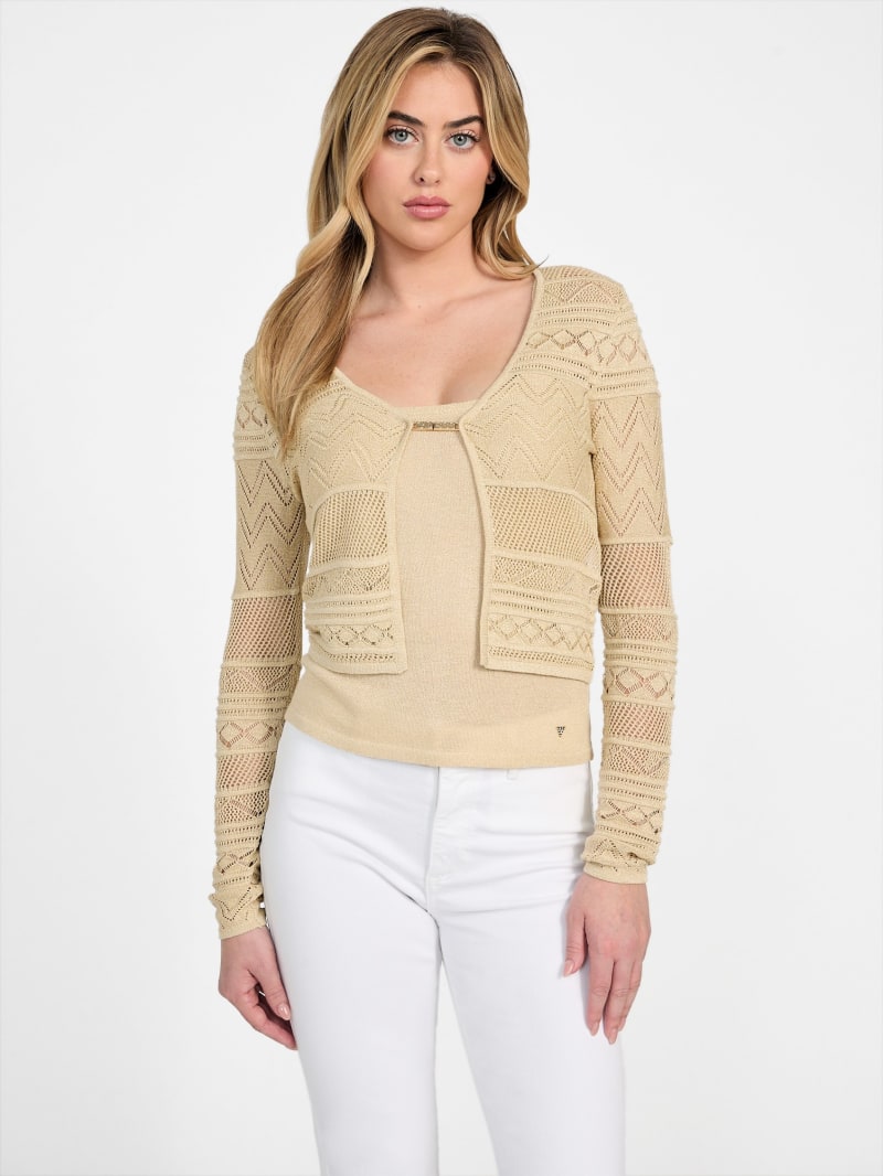 Eco Nellie Cardigan Sweater | GUESS