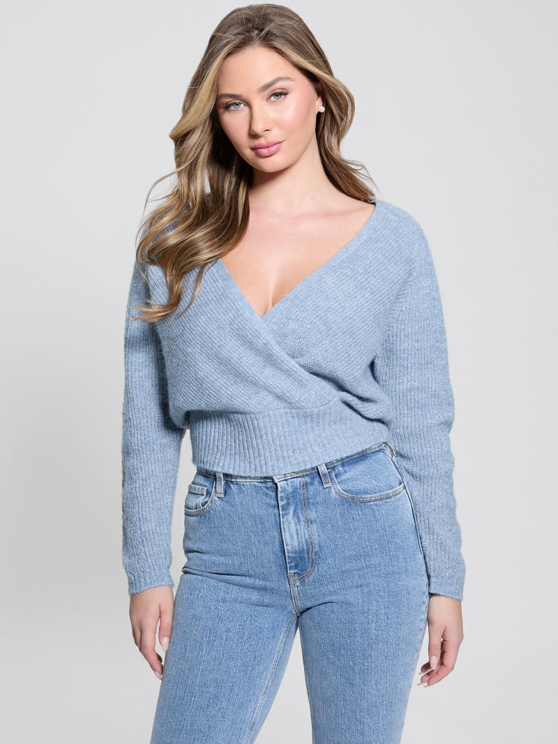 Kellie Wool-Blend Sweater Top