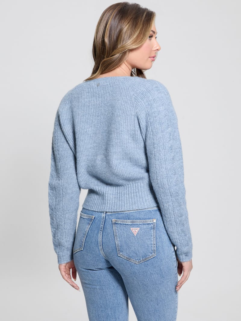 Kellie Wool-Blend Sweater Top