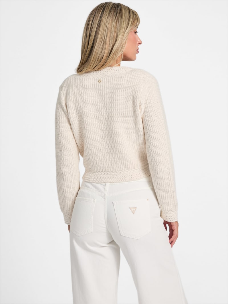 eRiNGo　0331 GUESS® Erynn Cardigan Sweater