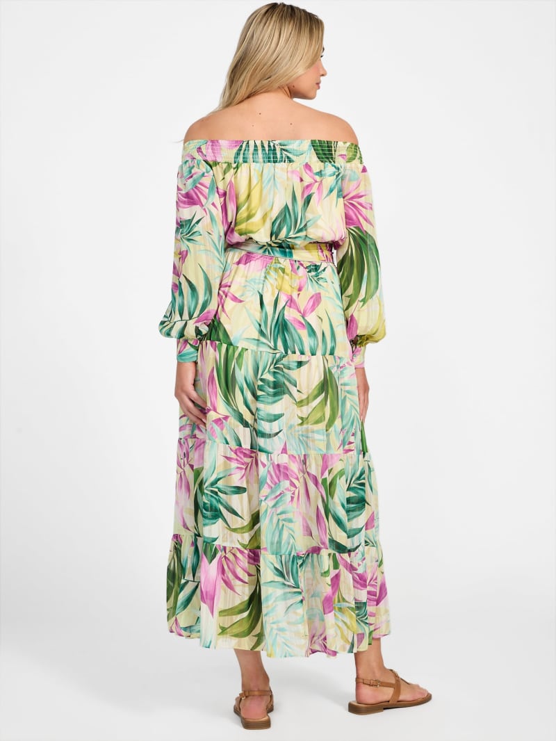 Eco Josee Printed Maxi Dress | GUESS Eco Josee Printed Maxi Dress | GUESS