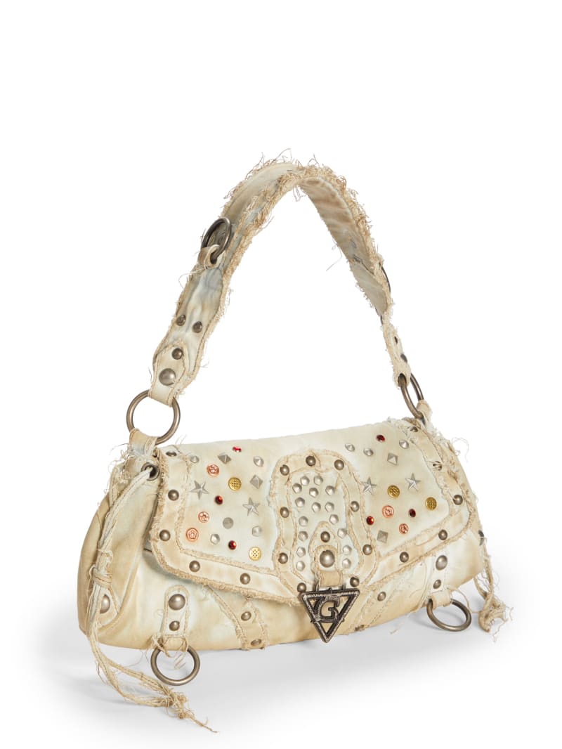 GUESS® Maxi claudia denim bag