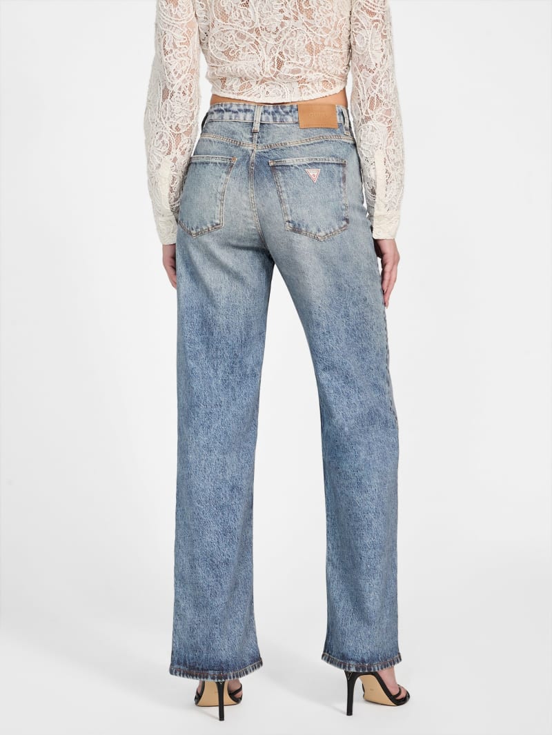 Eco Wide Leg Denim Jeans - thumbnail 4