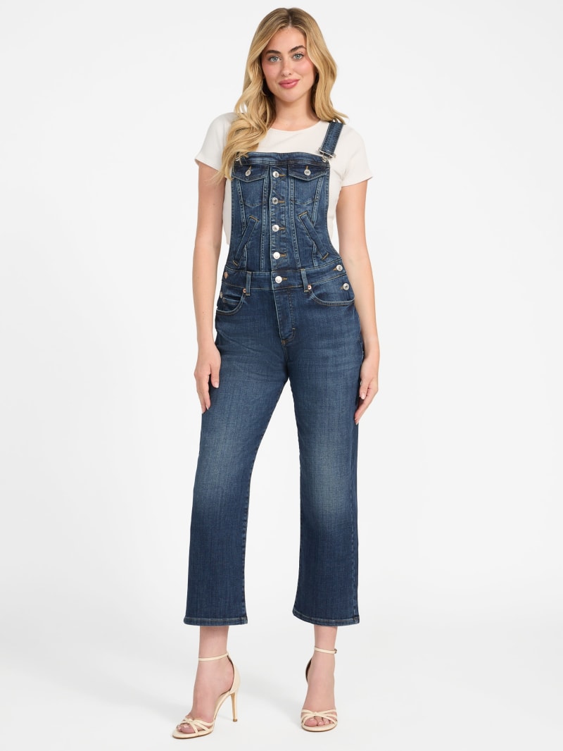 white christmas dresses Agnes Denim Overall Dress main image 0