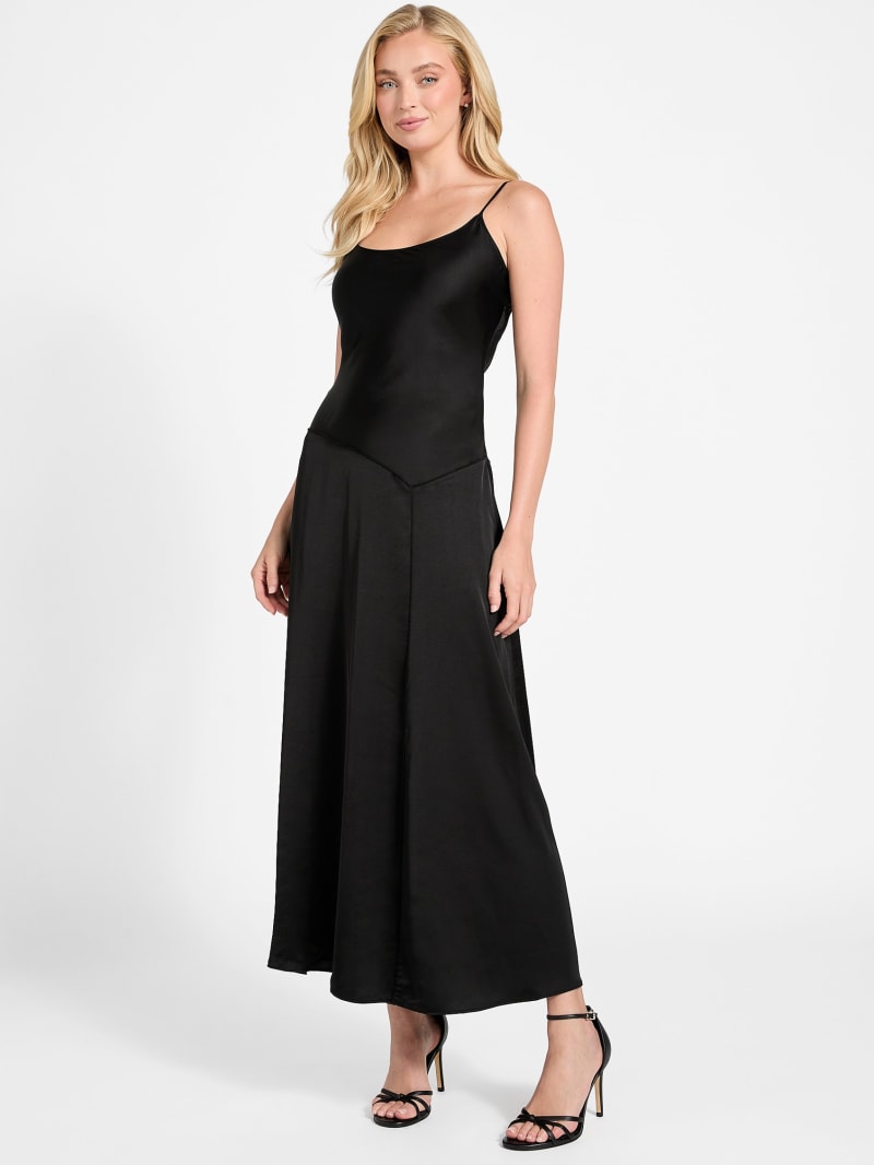 Jasmin Woven Maxi Dress | GUESS