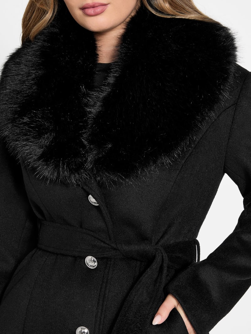 Eve Belted Coat | GUESS