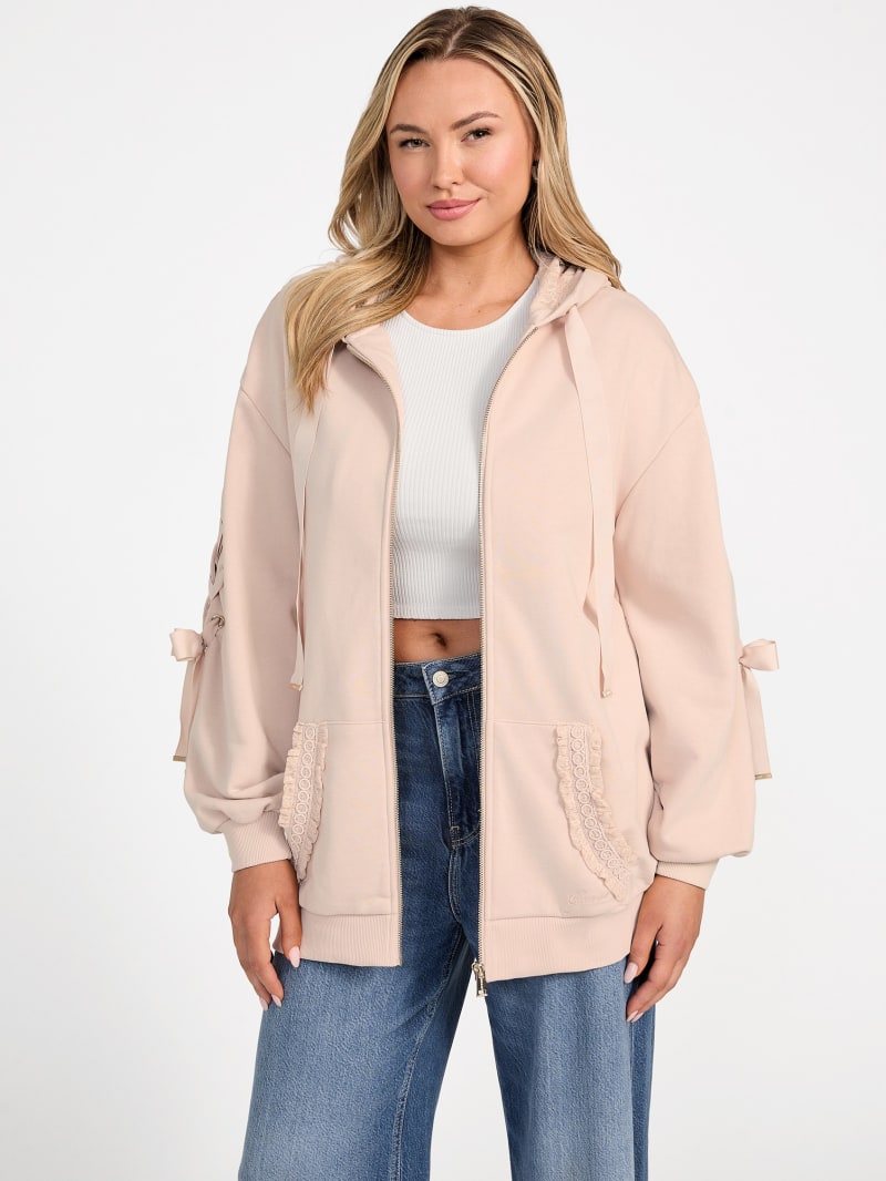 Tokyo Lace Hoodie | GUESS Tokyo Lace Hoodie | GUESS
