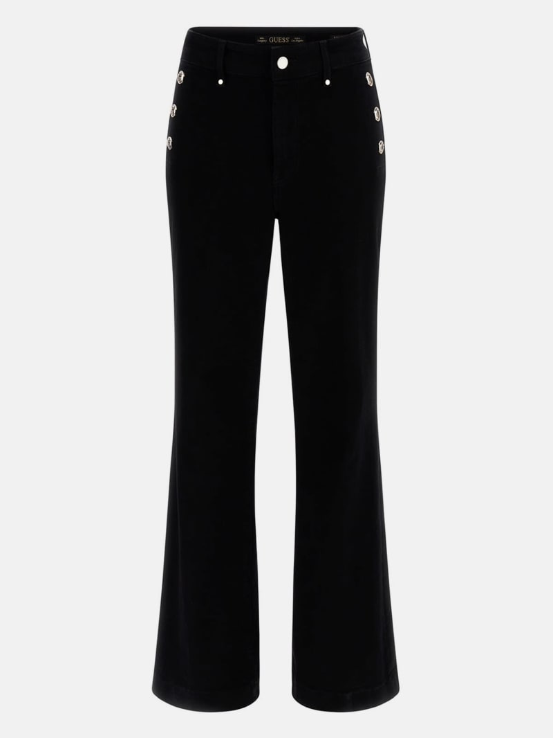 パンツ Gaintipdesign Straight Flare Black Denim Gaintipdesign Straight Flare Black Denim Flare Denim - Basic