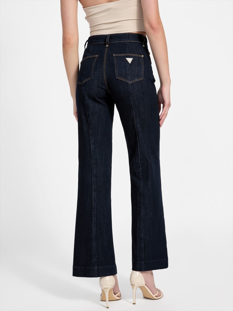 Eco Faye Sailor Flared Jeans | GUESS