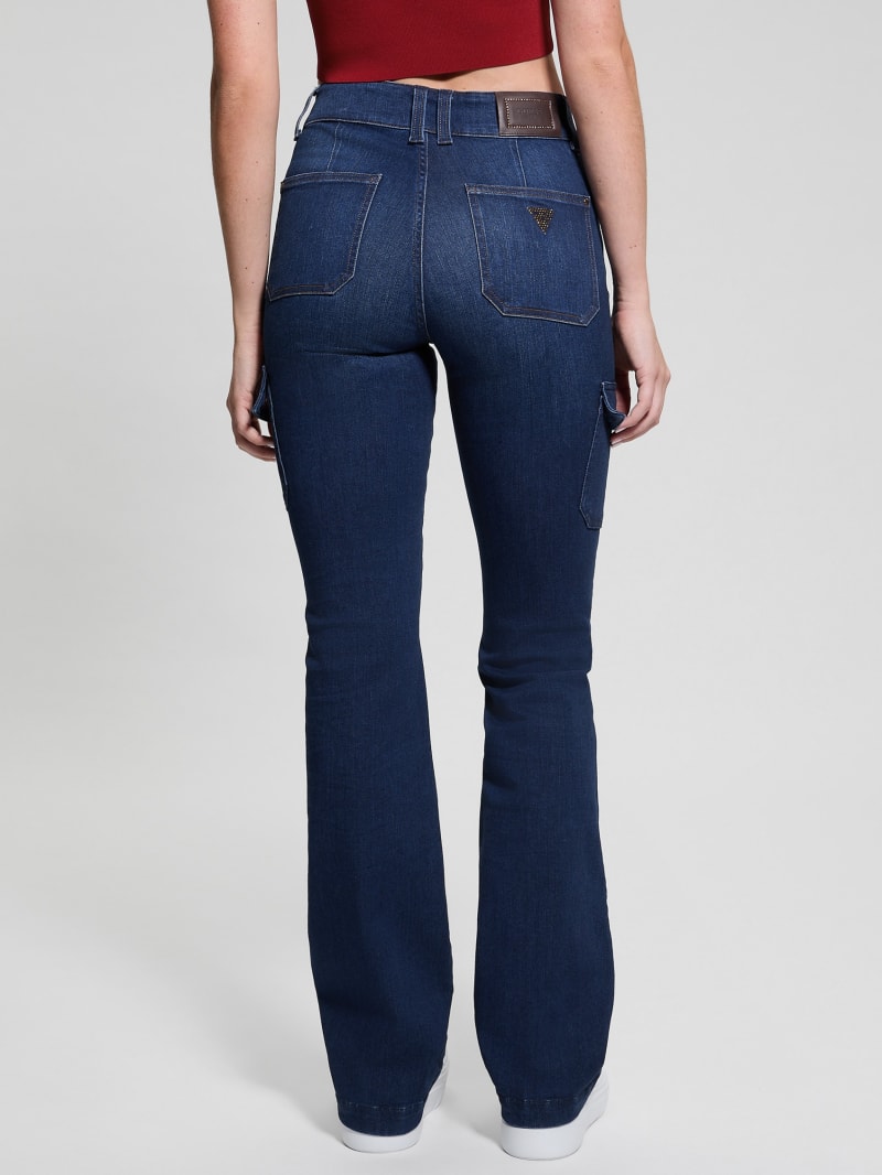 Eco Cargo Mini Bootcut Jeans | GUESS