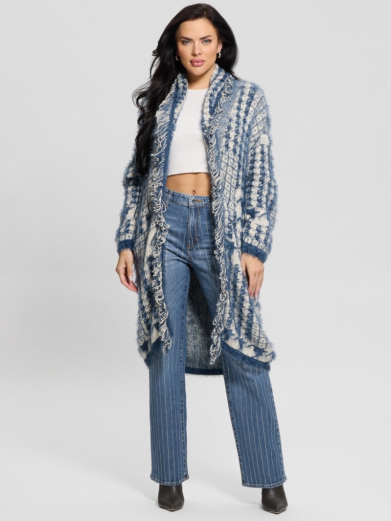90s High-Rise Rhinestone Jeans | GUESS
