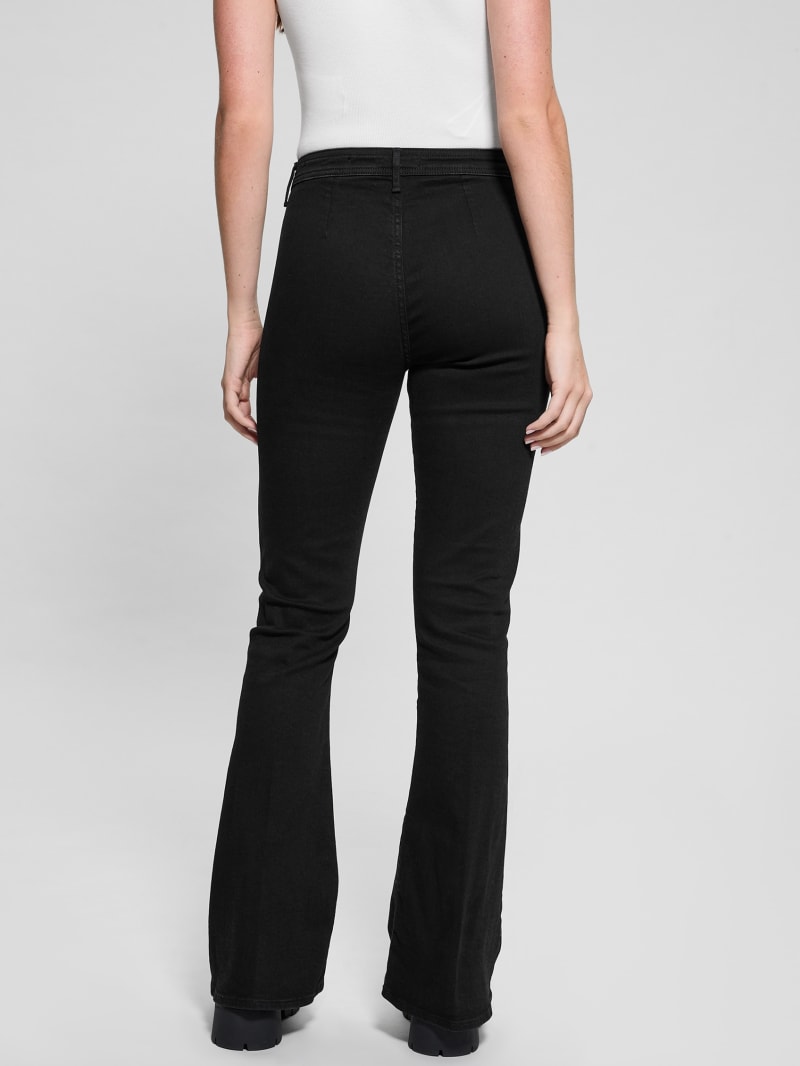 Eco Belle High Rise Flared Jeans GUESS Canada