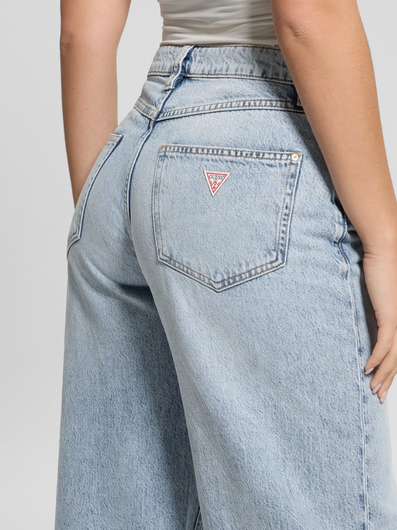 Eco Bellflower Wide-Leg Jeans | GUESS