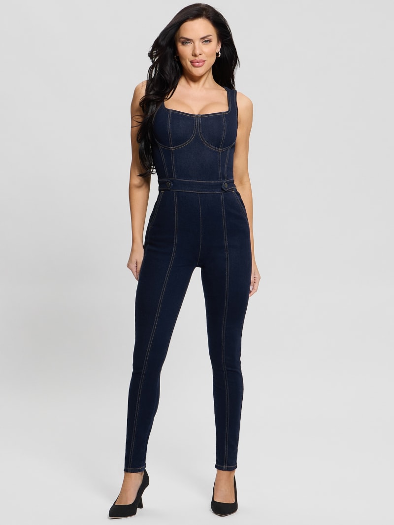 Carla Denim Jumpsuit | GUESS