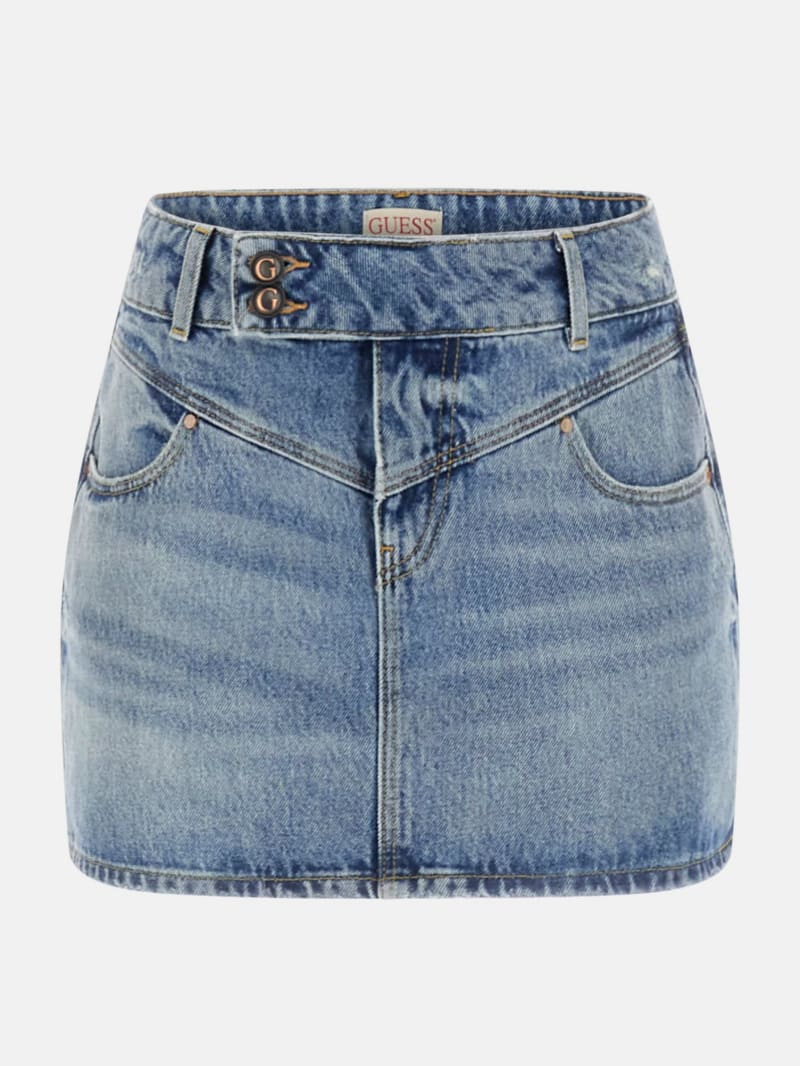 Eco Nani Denim Mini Skirt