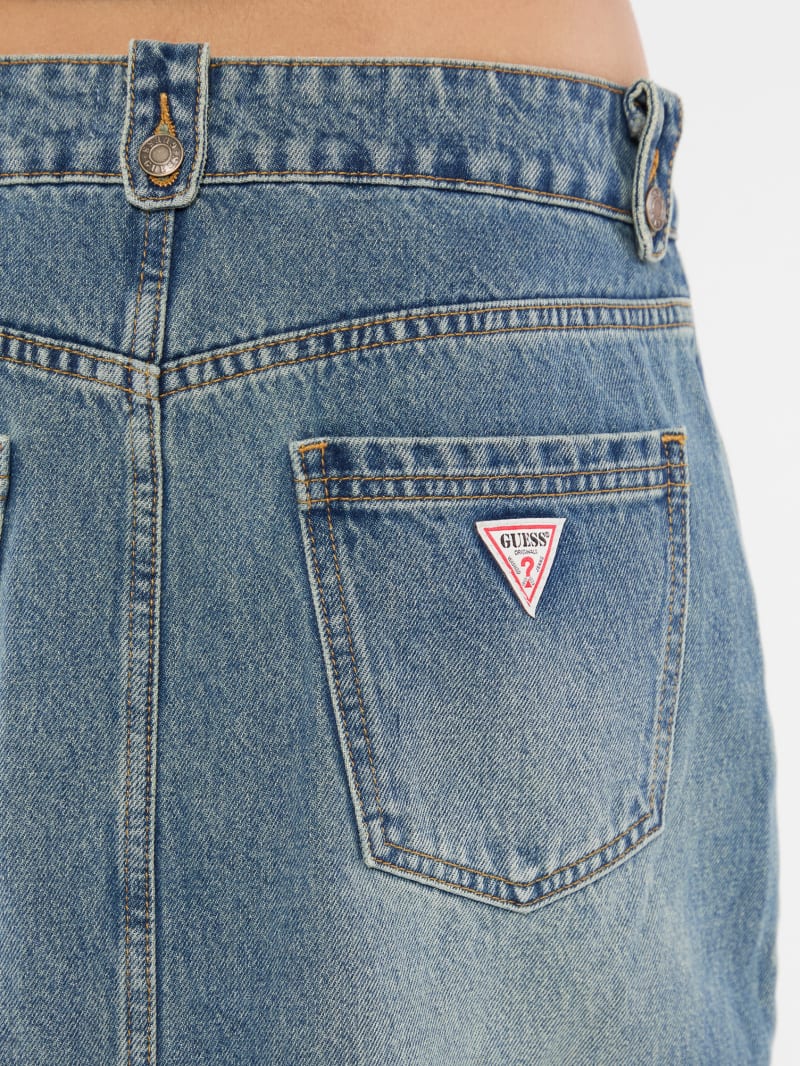 GUESS Originals Denim Midi Skirt | GUESS