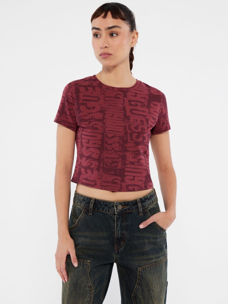 BEP OG RHINESTONE BABY TEE WHITE – BlackEyePatch
