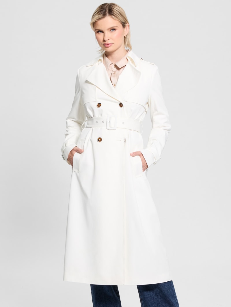 Ameri（アメリ）の「UNDRESSED ECO FUR TRENCH COAT（トレンチ